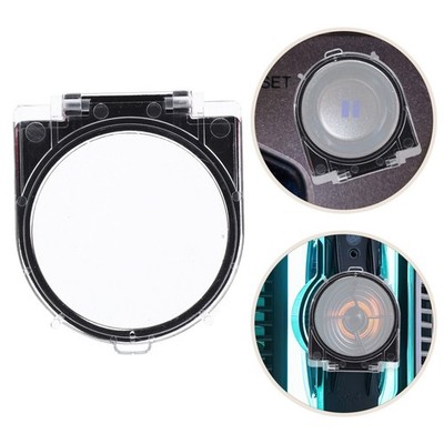 Wear Resistant Transparent Plastic Switch Guard for Power Button Protection