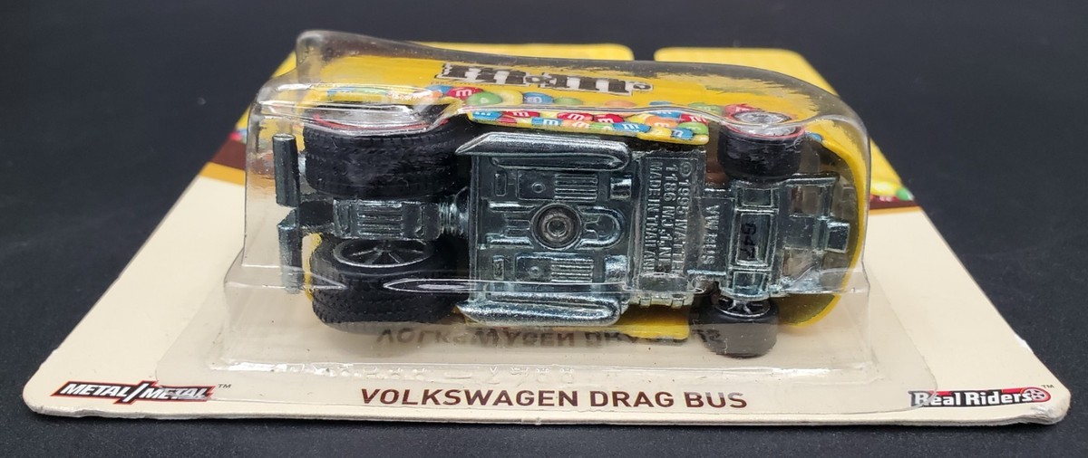 2015 Hot Wheels M&M VW Drag Bus & Smokin grille Pop Culture Series