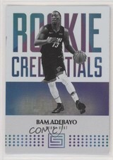 2017-18 Panini Status Rookie Credentials Bam Adebayo #20 p7i