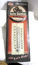 NEW Harley-Davidson Motorcycles Collectible Tin Outdoor Thermometer - HDL-10098
