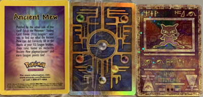 2000 pokemon movie mew card Ancient Mew Pokemon Movie 2000 Promo CGC 10 – TBC Games