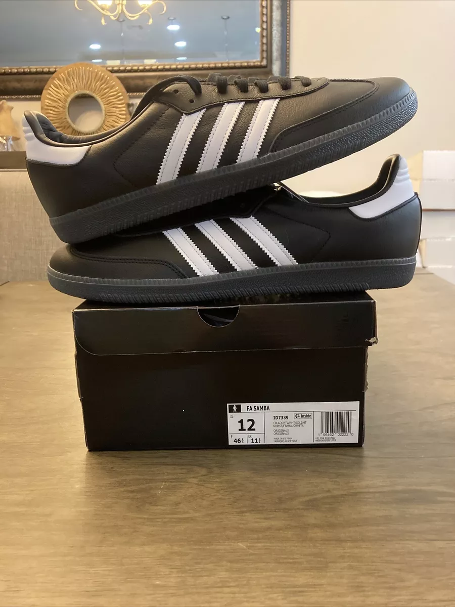 Adidas Samba x FA FuckingAwesome Black White ID7339 SZ 12 DS REPUTABLE  SELLER