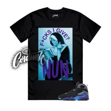 8 Aqua Black Bright Concord Aquatone Iron Grey 2025 T Shirt Match NUN