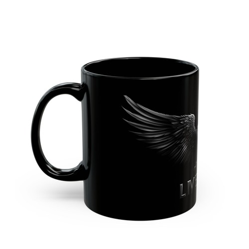 Taza Eagle Wings - Vive 1 día, regalo inspirador, amante del café, motivacional - Imagen 4 de 9