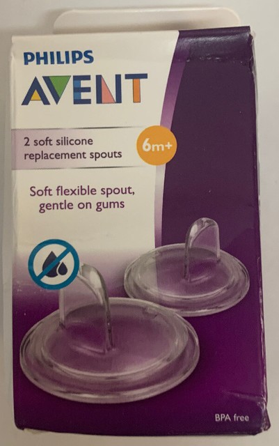 NEW Philips Avent Replacement Cup Spout Soft Silicone 6+ Months