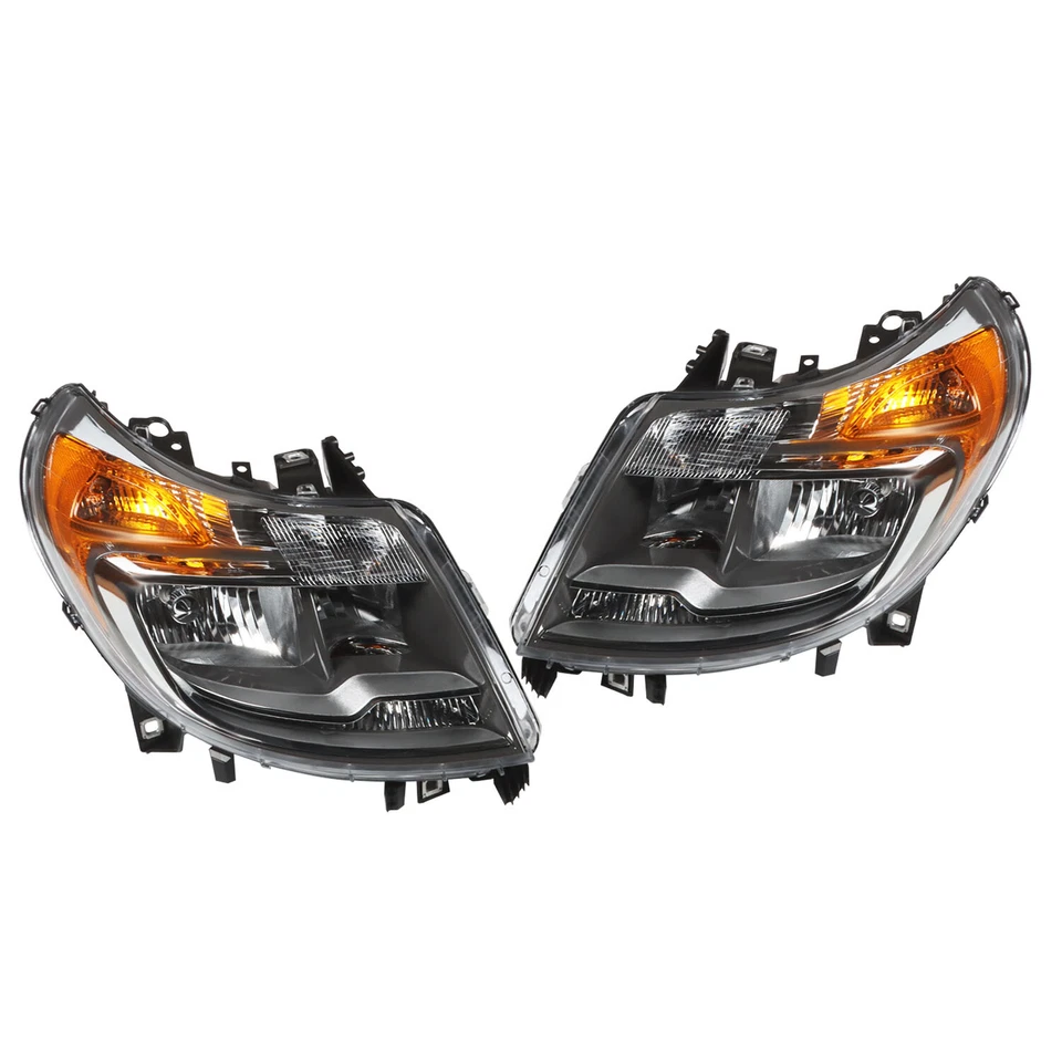 For 2014-2022 Ram ProMaster 1500 2500 3500 W/DRL LH & RH Pair Halogen Headlights - Image 2 of 4