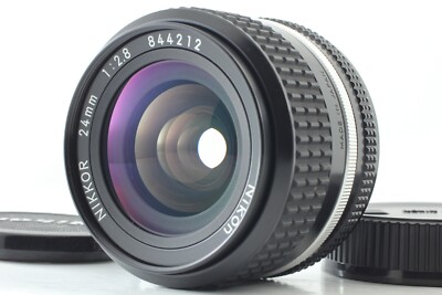 MINT] Nikon Nikkor 24mm f/2.8 Ai-S AiS Wide Angle MF Prime Lens