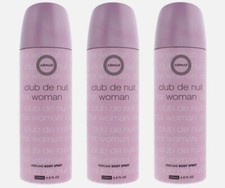  PACK OF 3 ARMAF Club De Nuit for Women 6.8 oz 200 ml Perfume Body Spray NEW