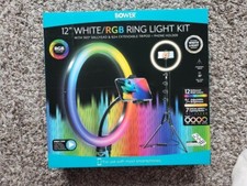 Bower 12" RGB Ring Light Studio Kit with Special Effects NEW in box
