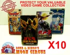 10X NINTENDO SUPER FAMICOM CIB GAME - CLEAR PLASTIC PROTECTIVE BOX PROTECTORS