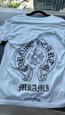 Chrome Hearts CH Short Sleeve T-Shirt - Size Large 'MIAMI'