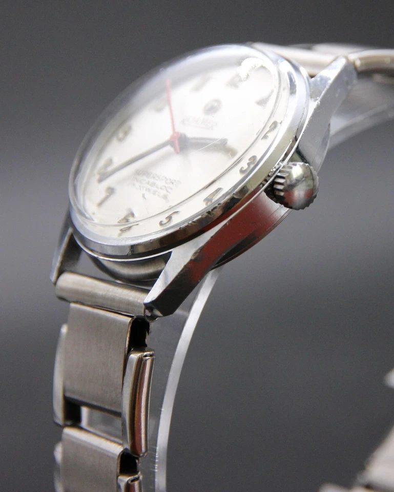 Vintage Roamer Supersport Ref 195 2100 001 1960s 17J Manual 32mm Swiss - image 2 of 4