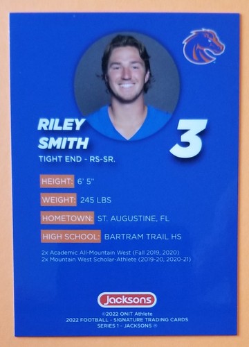2022 Boise State Series 1 Football Cards - You Pick your Card Complete your Set  - Bild 15 von 203