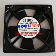 COOLTRON FA1225-11-5-96 AC100-125V 11 / 9W 12 cm cooling fan
