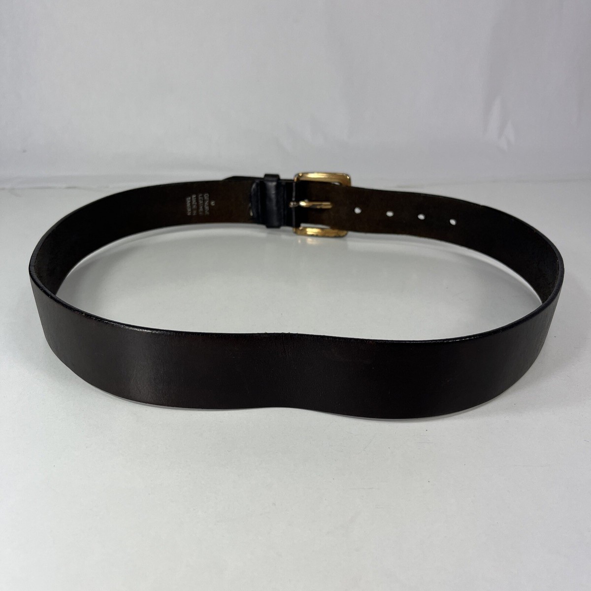 PINKO 105315A2NOCASSIOPEAK34 関税送料込 EXPRESS Worn Brown Genuine Leather Belt - Women's Size 34 | eBay