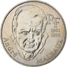 [#1211561] Frankrijk, 100 Francs, André Malraux, 1997, Zilver, PR+, Gadoury:954,