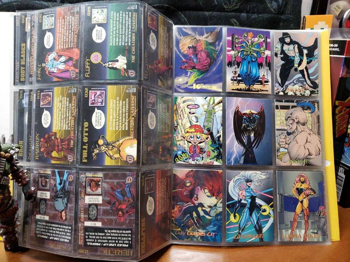 1991.1992.1993付録セット The Creators Universe 1993 Trading Card Set 1-100 Dynamic