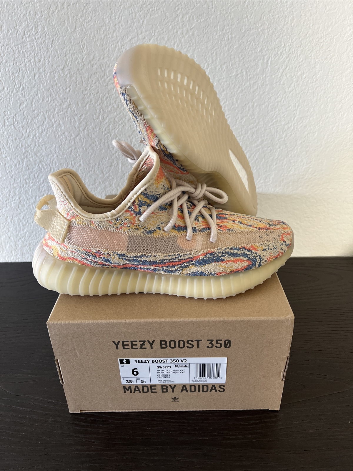 ADIDAS YEEZY BOOST 350 V2 “MX OAT” [GW3773] SIZE US6 | eBay