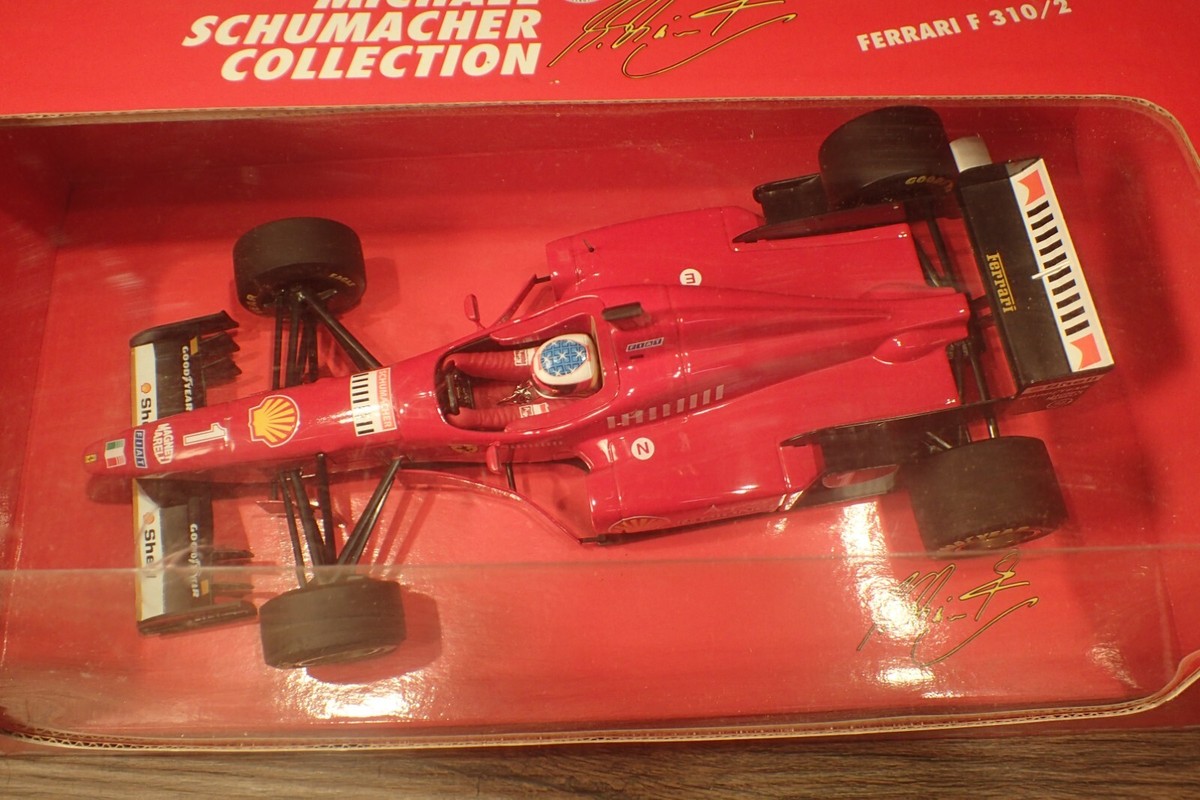 1/18 ミニチャンプス フェラーリ F310/2 シューマッハ マルボロ トップマルケス GP REPLICAS 1/18 フェラーリ F310/2 #1