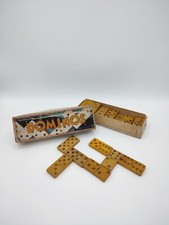 Ancien jeu de dominos en bois, Complet, P.G.
