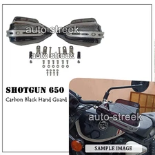 Fit For Royal Enfield Shotgun 650 Carbon Black Color Hand Guard Kit