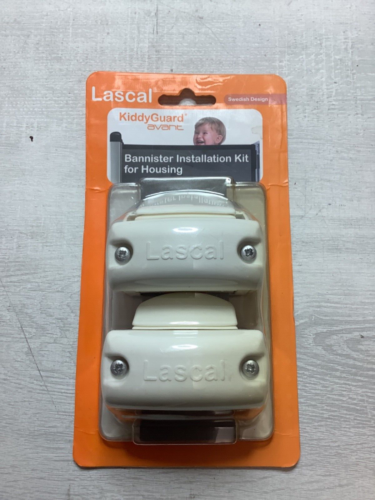 Lascal KiddyGuard Kit Installazione Banister per Alloggiamento Bianco 2 pz - Foto 1 di 6
