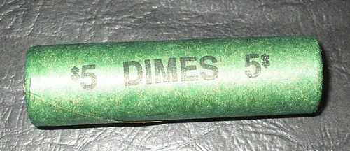 1976-D Dime Roll - "D" Uncirculated ROOSEVELT Dime Roll 💥💥💥💥💥💥💥💥💥💥💥💥