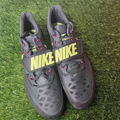 Nike Zoom Rotational 6 Mens Size 16 New Black Throwing Shoes Shotput New