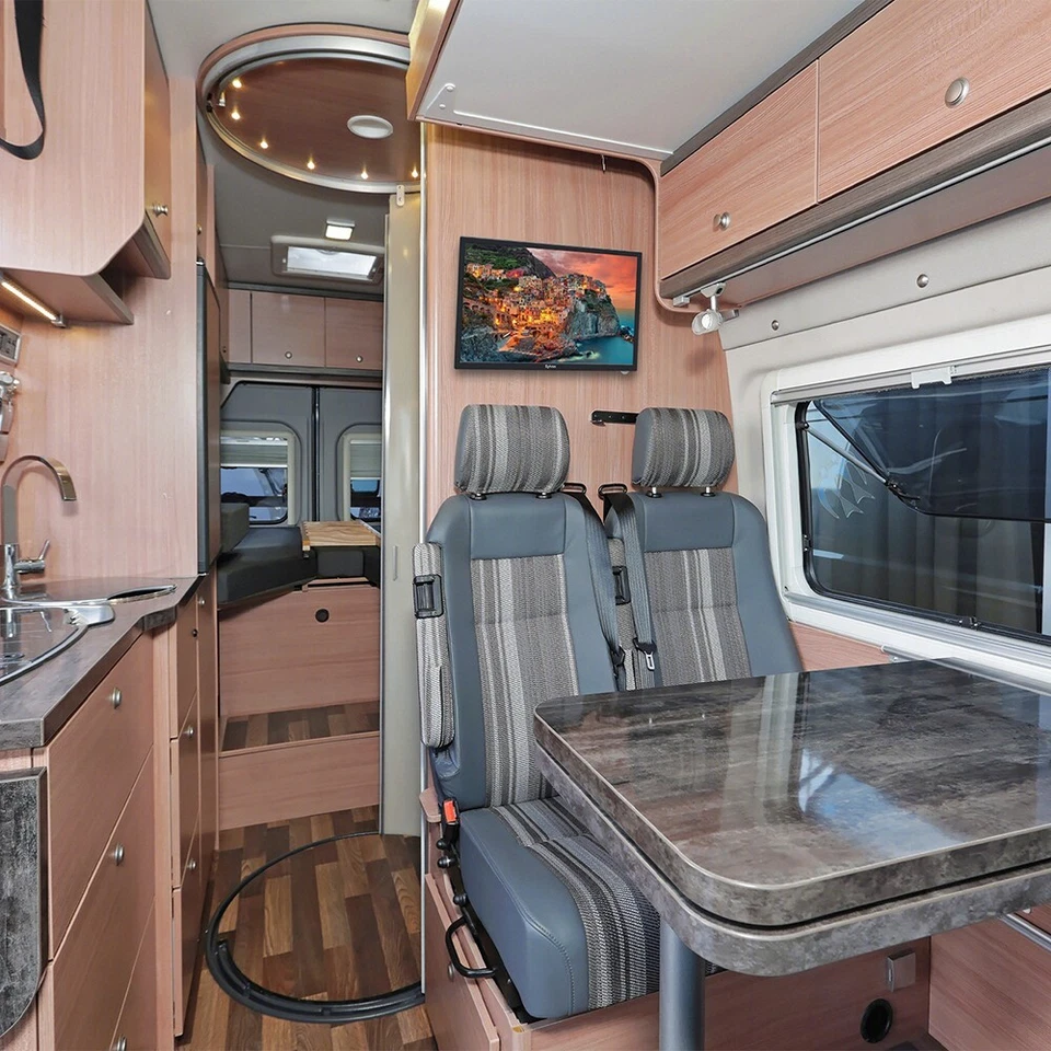 SYLVOX 12/24 Volt 27 Inch RV TV 1080P Built-in DVD Player Speaker FM Radio - Image 2 of 4