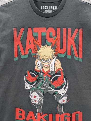 My Hero Academia Adult T-Shirt Size M Katsuki Bakugo Graphic Print Cosplay Anime - Picture 5 of 6