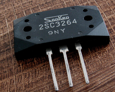 Sanken LAPT output power transistors 2SA1295 / 2SC3264, one