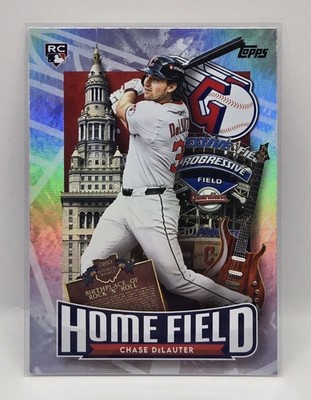 2026 Topps Series 2 Chase DeLauter Home Field Advantage RC Case Hit SSP #HA-35