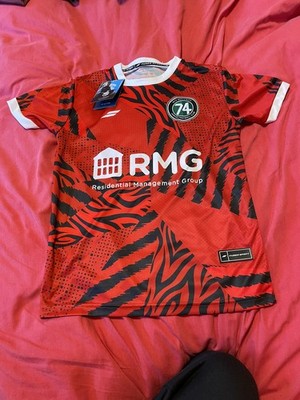 NEU MIT ETIKETT 1874 NORTHWICH JUNIOREN JFC FUSED SPORT #11 SHIRT KIND GRÖSSE MEDIUM JUNGEN