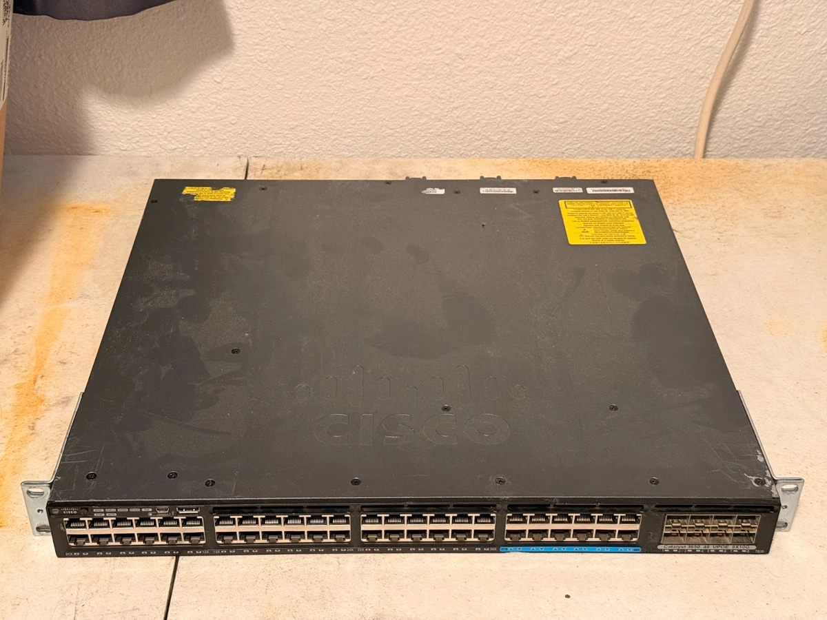 Cisco Catalyst 3650 Fully Managed Enterprise Network Switches for