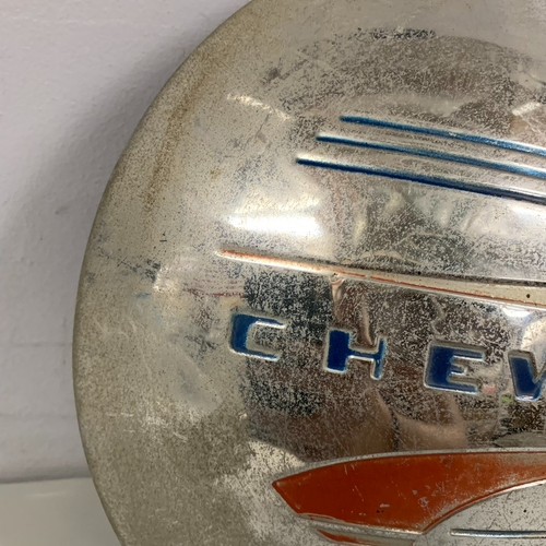 Vintage 1941-48 10" Chevrolet Dog Dish Wheel Center Hubcap Cap OEM - Picture 2 of 11