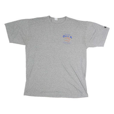 RUSSELL ATHLETIC Herren Grau UCLA Basketball T-Shirt XL Kurzarm Rundhals