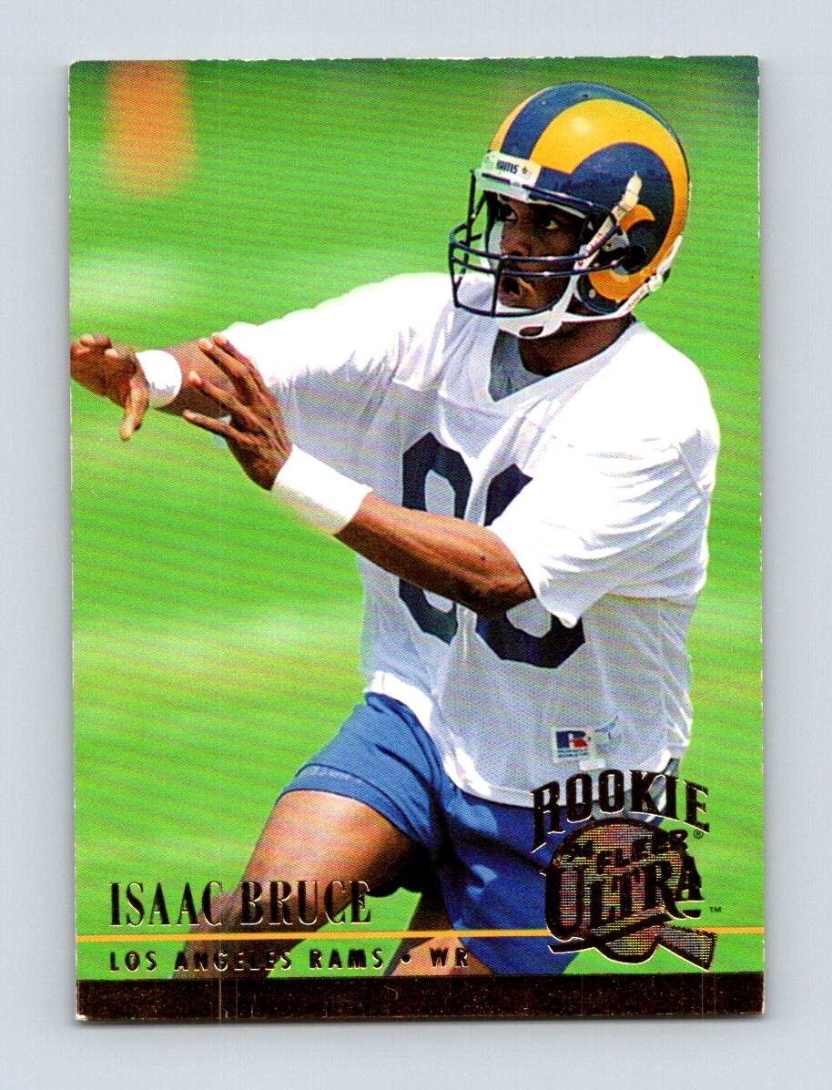 1994 Ultra #162 Isaac Bruce Los Angeles Rams Rookie