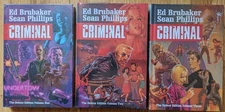Criminal: The Deluxe Edition Volumes 1 2 3 Lot HC Hardcover Brubaker NEW SEALED