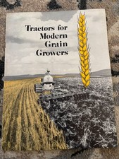 Caterpillar CAT Tractors For Modern Grain Growers For 1954 Brochure MWPA26