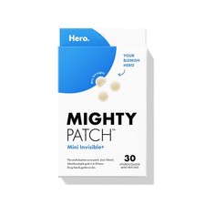 Invisible daytime acne spot patches