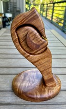 Hawaii Hawaiian Curly Koa Puzzle Stash Keepsake Jewelry Box 9" Tall 6 1/2" Wide