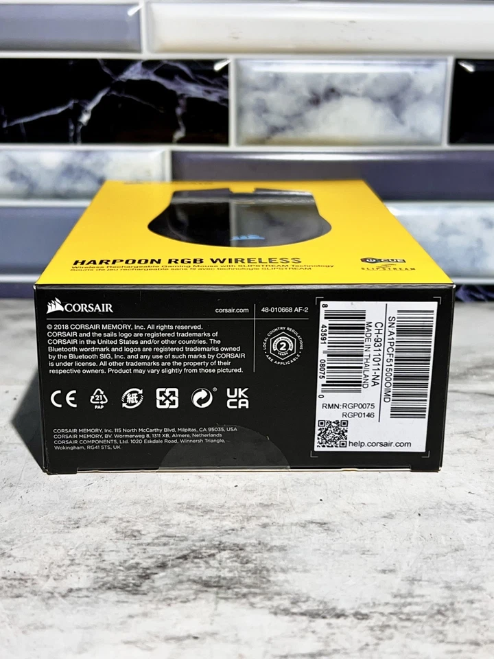 Corsair Harpoon RGB Wireless Gaming Mouse - Black - Image 4 of 4