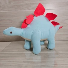 Honeys By Sweet Honey Plush Dinosaur Stegosaurus Stuffed Animal Toy Blue Red