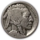 1918-D Buffalo Nickel Good G Coin #25474