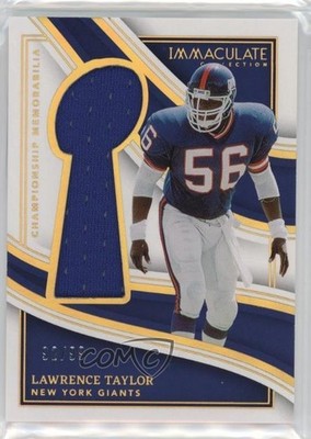 2023 Panini Immaculate Championship Memorabilia 92/99 Lawrence Taylor HOF w7p