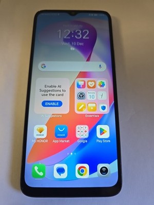 Honor X6a 128GB (entsperrt) WDY-LX1 Midnight Black - Smartphone. (DK867)