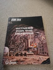 Witness For The Defense - 2202 Adventure - FASA Star Trek Role Playing Game 1983