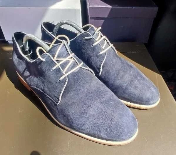Men Marc Jacobs Heels Navy Suede 44 - Bild 1 von 4