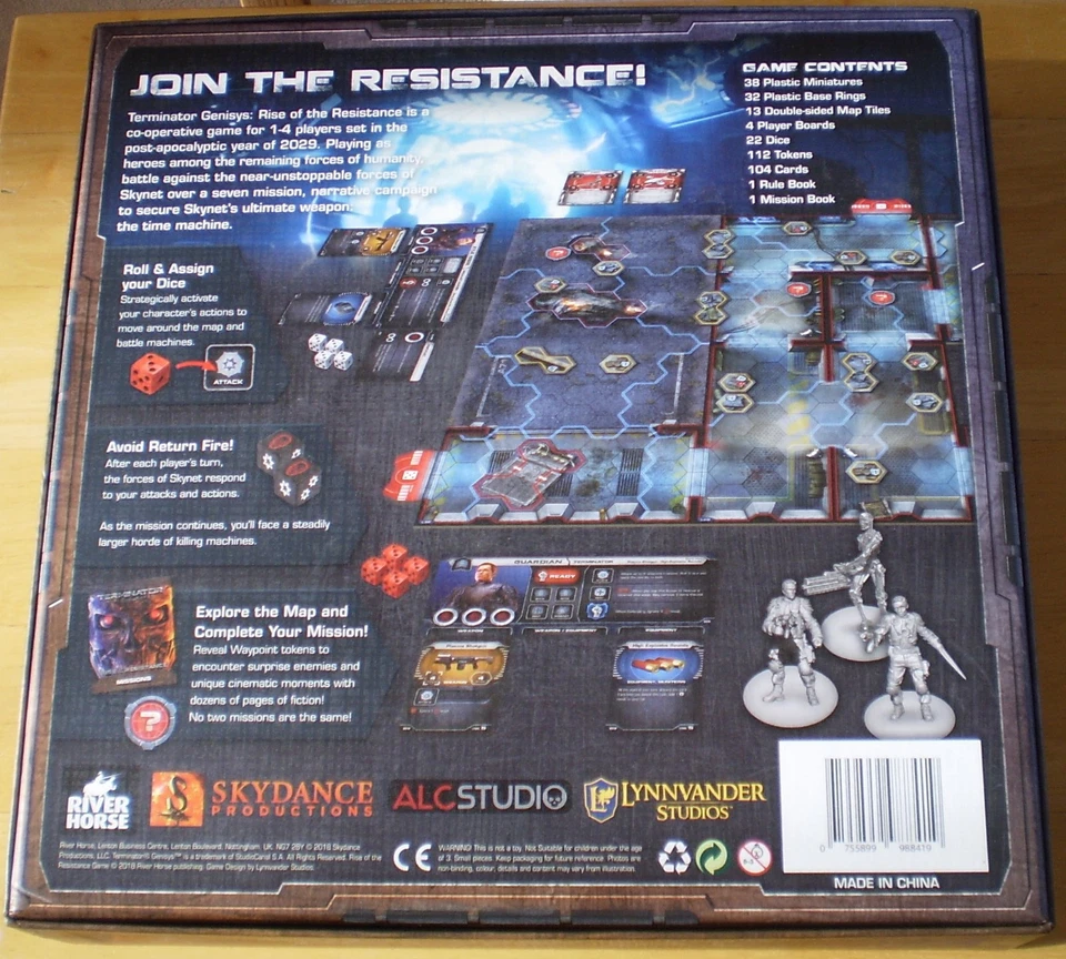 Terminator Genisys: Rise of the Resistance Juego de Mesa + Expansión Fall of Skynet - Imagen 3 de 4