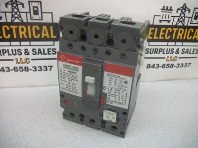 GE SPECTRA SEPA CIRCUIT BREAKER SEPA36AT0150 150AMP 600VOLT 3POLE W/150A TRIP
